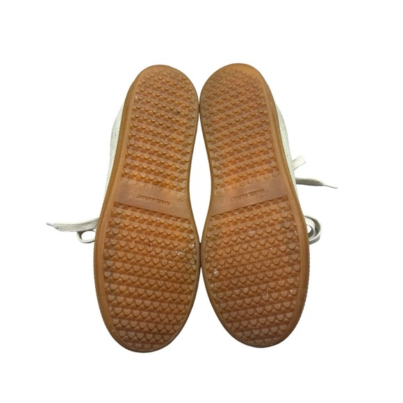 ISABEL MARANT- Bryce Suede and Leather Sneakers 40 - Picture 11 of 12